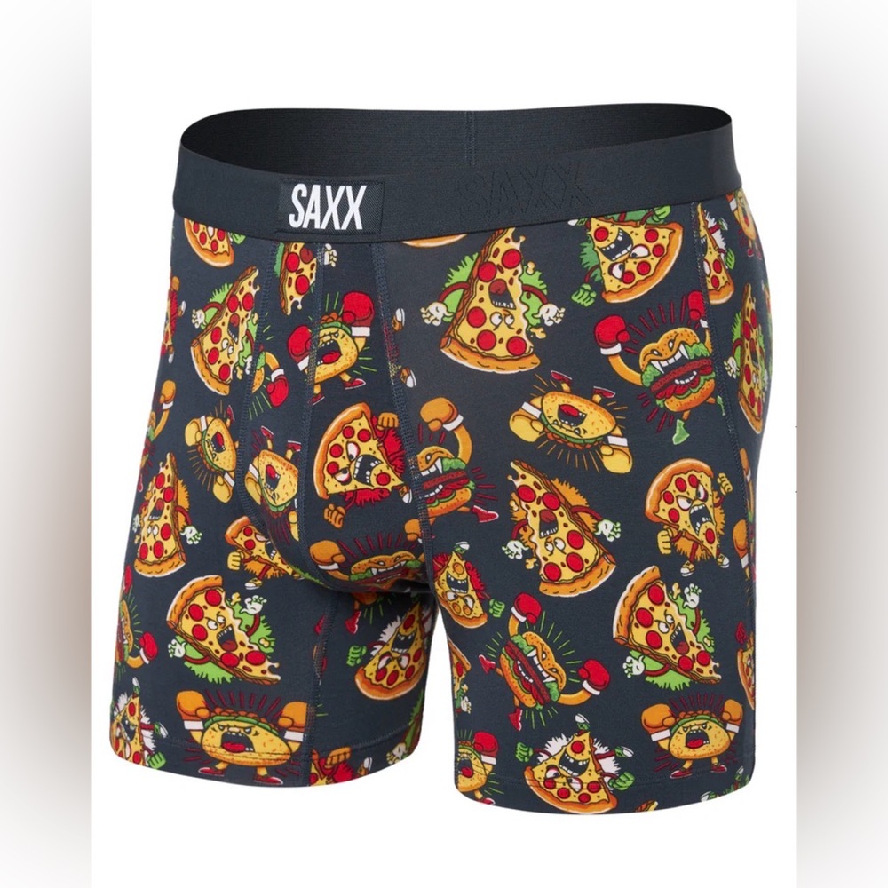 SAXX VIBE BOXER BRIEF - FOOD FIGHT